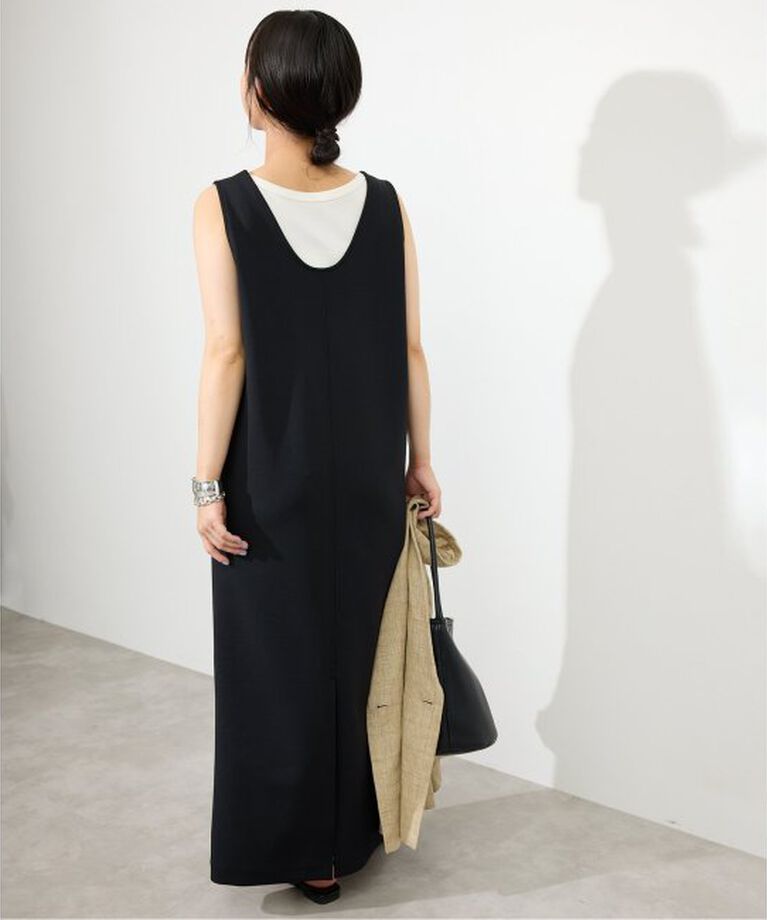 SLOBE IENA「《WEB限定/追加》Uネックジャンパースカート」|ワンピース|