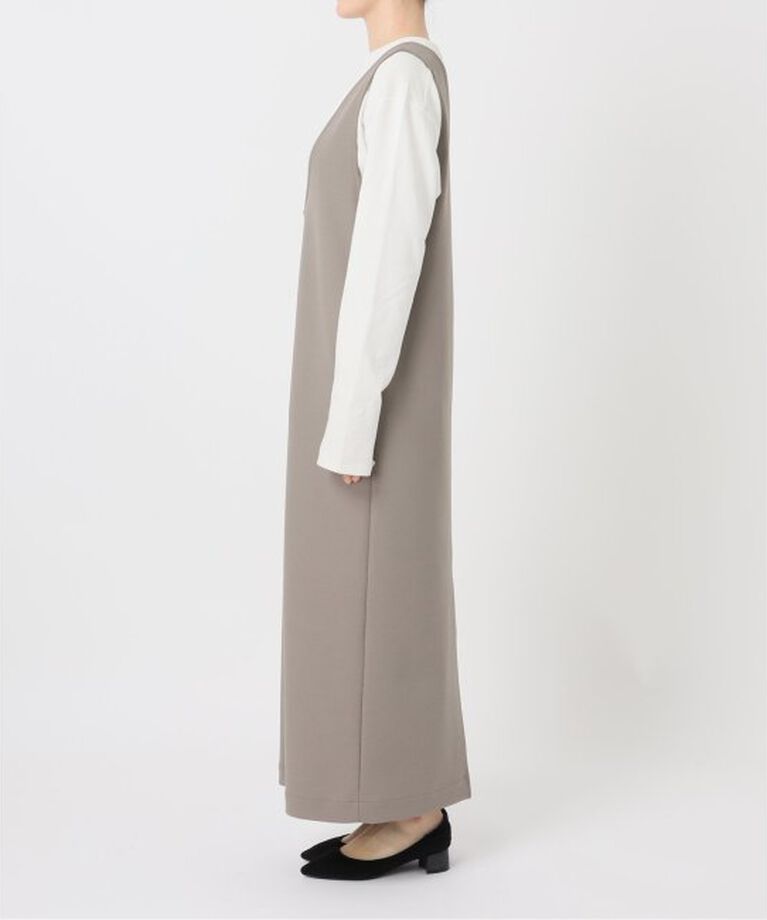 SLOBE IENA「《WEB限定/追加》Uネックジャンパースカート」|ワンピース|