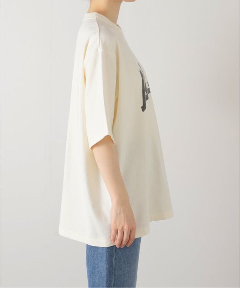IENA LA BOUCLE「blurhms ROOTSTOCK/ブラームス ルーツストック PRINT Tシャツ BROOTS25S36A」|Tシャツ・カットソー|
