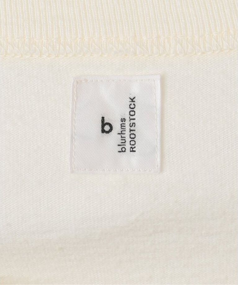 IENA LA BOUCLE「blurhms ROOTSTOCK/ブラームス ルーツストック PRINT Tシャツ BROOTS25S36A」|Tシャツ・カットソー|