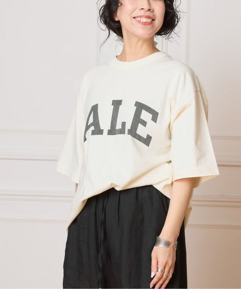 IENA LA BOUCLE「blurhms ROOTSTOCK/ブラームス ルーツストック PRINT Tシャツ BROOTS25S36A」|Tシャツ・カットソー|