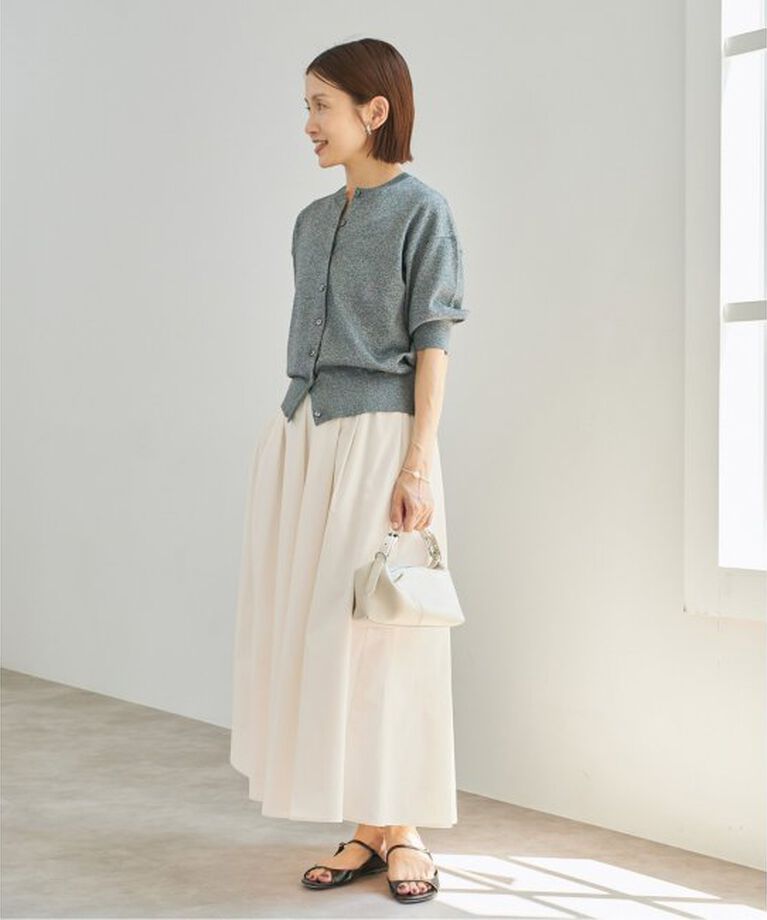 IENA「《一部カラー店舗限定》タイプライターフレアスカート」|スカート|
