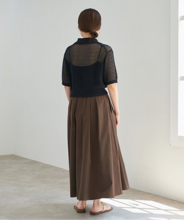 IENA「《一部カラー店舗限定》タイプライターフレアスカート」|スカート|