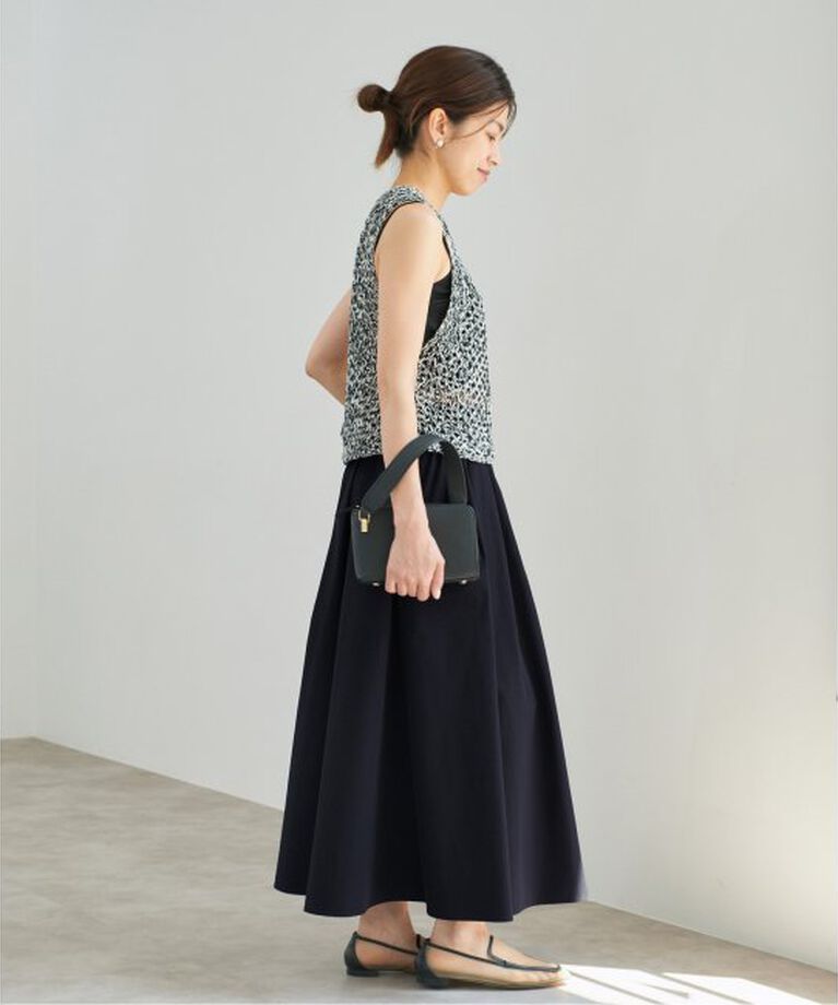 IENA「《一部カラー店舗限定》タイプライターフレアスカート」|スカート|