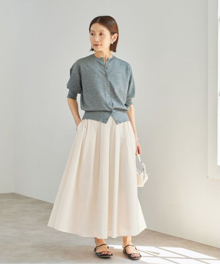 IENA「《一部カラー店舗限定》タイプライターフレアスカート」|スカート|