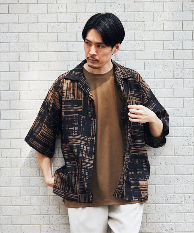 EDIFICE「【m’s braque for BOUCLE】デッドストック アロハシャツ」|シャツ・ブラウス|