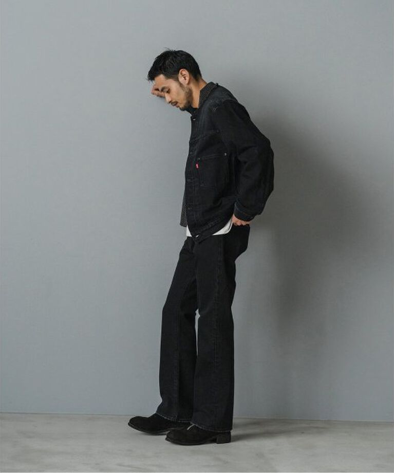 EDIFICE「Levi’s(リーバイス) 別注 517 TM BLACK L29」|デニム|