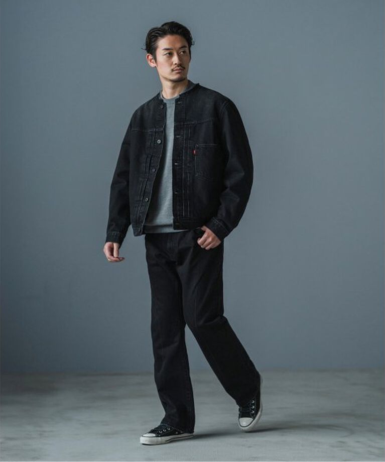 EDIFICE「Levi’s(リーバイス) 別注 517 TM BLACK L29」|デニム|