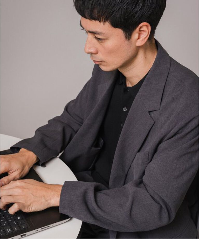 EDIFICE「”MULTI FUNCTION” ダブルブレスト 4ボタン ジャケット」|テーラードジャケット|