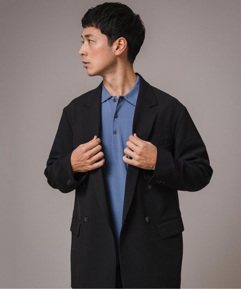 EDIFICE「”MULTI FUNCTION” ダブルブレスト 4ボタン ジャケット」|テーラードジャケット|