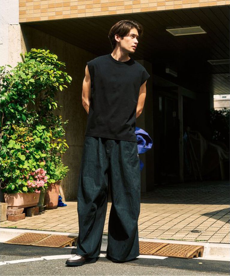 417 EDIFICE「SLAPS ノースリーブカットソー」|Tシャツ・カットソー|