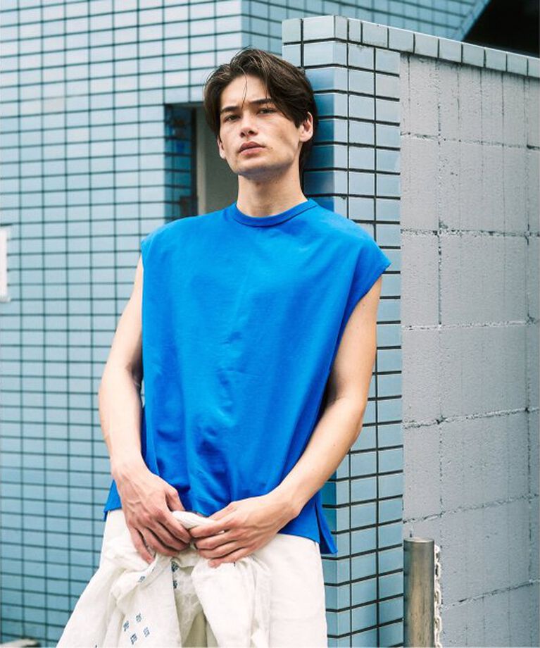 417 EDIFICE「SLAPS ノースリーブカットソー」|Tシャツ・カットソー|
