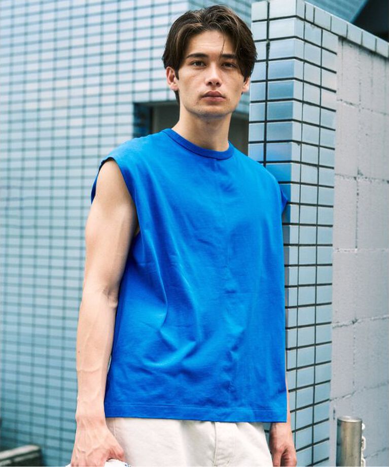 417 EDIFICE「SLAPS ノースリーブカットソー」|Tシャツ・カットソー|