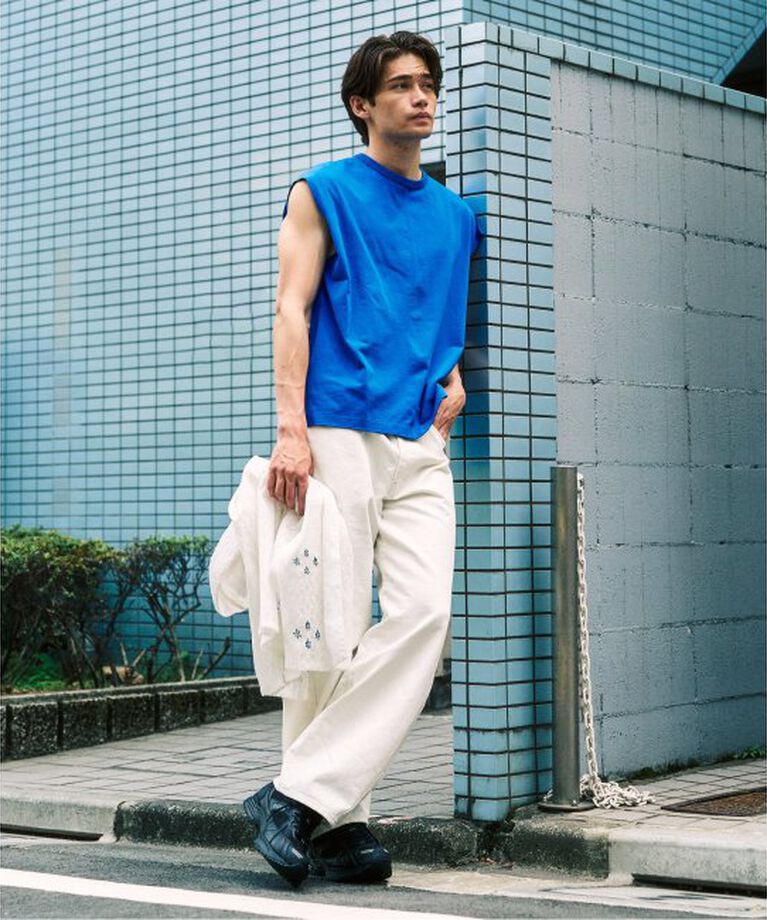417 EDIFICE「SLAPS ノースリーブカットソー」|Tシャツ・カットソー|