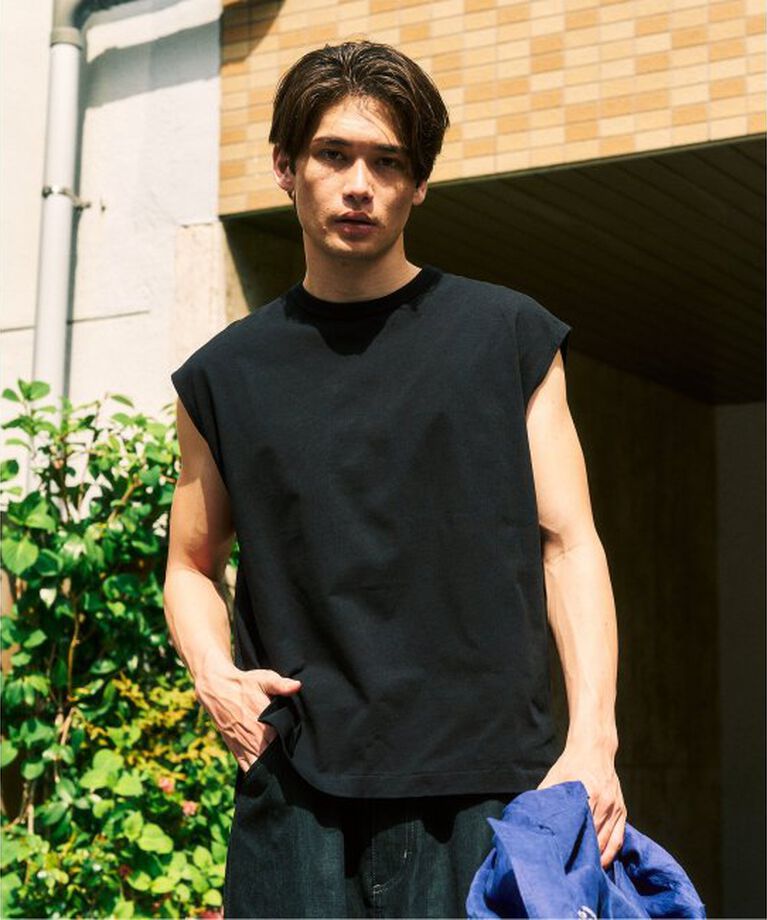 417 EDIFICE「SLAPS ノースリーブカットソー」|Tシャツ・カットソー|