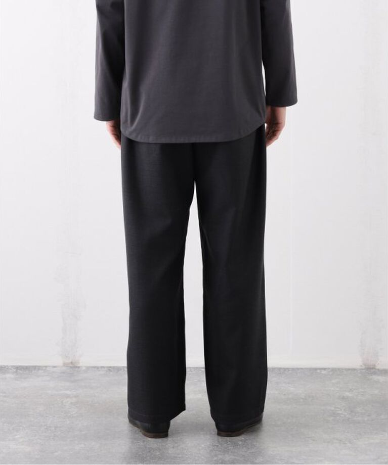 EDIFICE「E.TECK WOOL WIDE イージーパンツ」|スラックス|