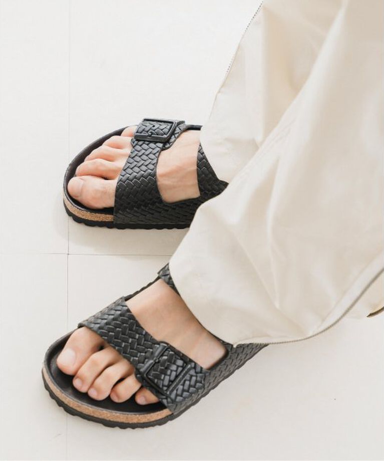 EDIFICE「BIRKENSTOCK (ビルケンシュトック) 限定 ARIZONA WOVEN EMBOSS」|サンダル|