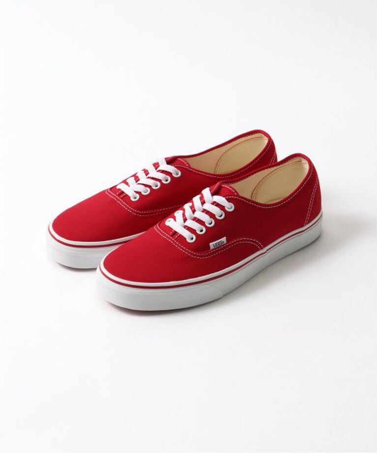 JOURNAL STANDARD「VANS / ヴァンズ AUTHENTIC」|スニーカー|レッド