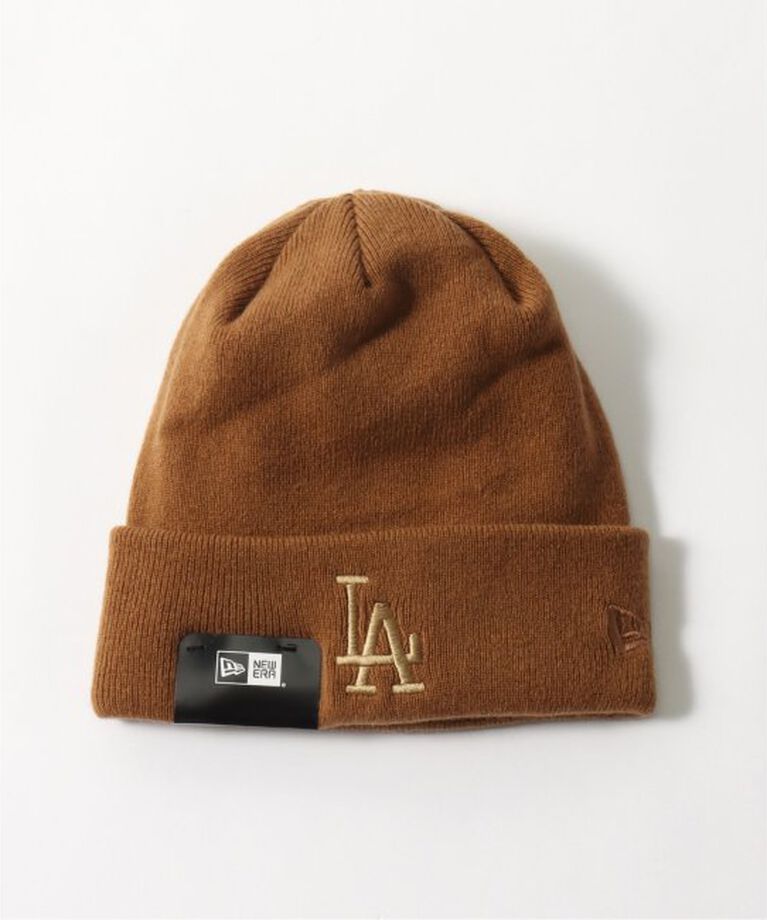 JOURNAL STANDARD「NEW ERA / 別注 Pure Cashmere Basic Knit」|ニット帽|ベージュ