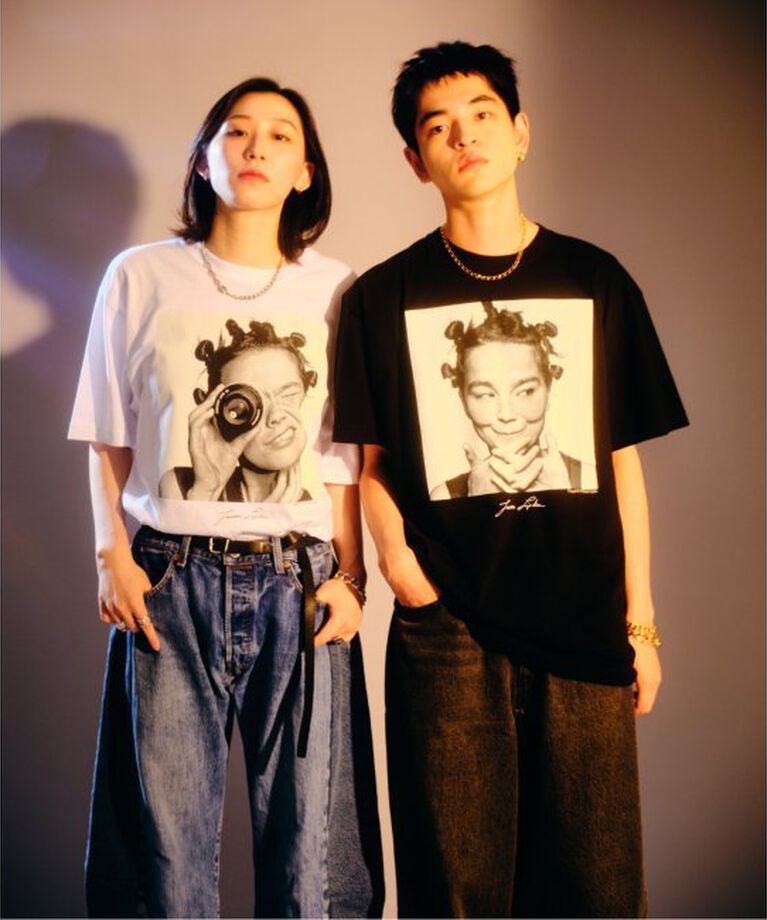 JOURNAL STANDARD「《追加》【JANN LIPKA】Bjork / ビョーク By Jann Lipka」|Tシャツ・カットソー|