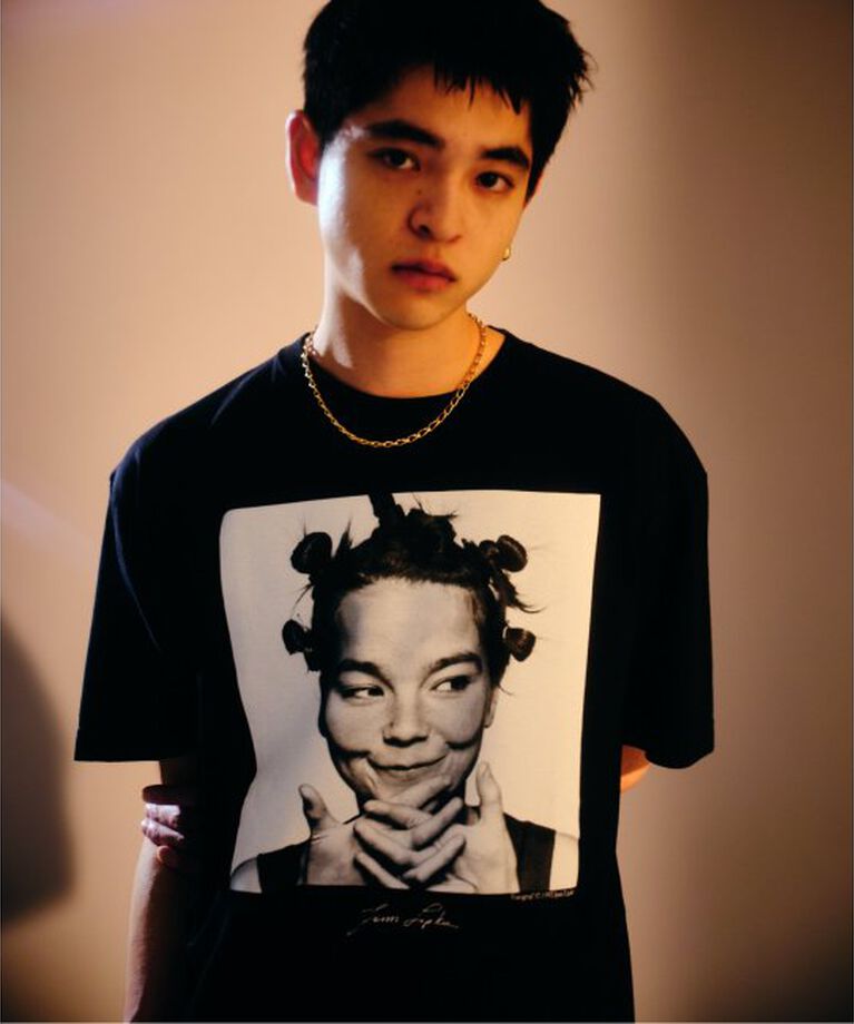 JOURNAL STANDARD「《追加》【JANN LIPKA】Bjork / ビョーク By Jann Lipka」|Tシャツ・カットソー|