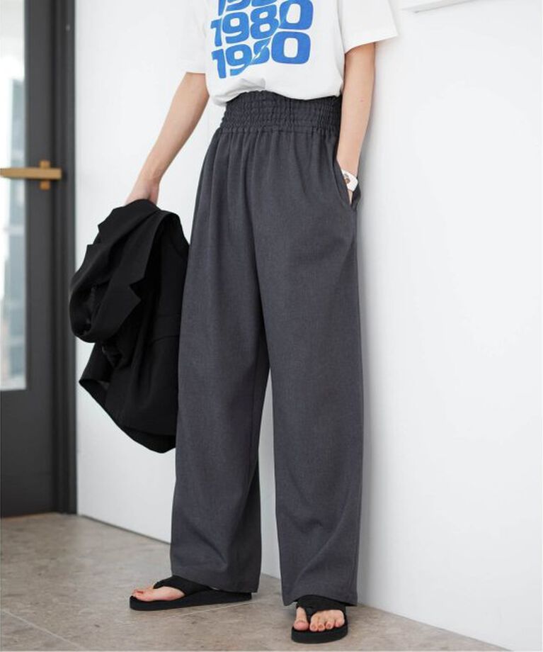 JOURNAL STANDARD「《追加》ウールライクストレッチワイドパンツ」|その他|