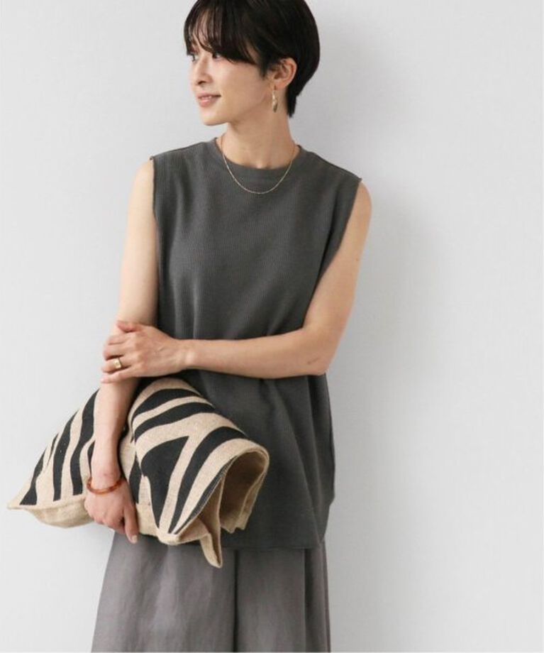 JOURNAL STANDARD relume「《追加3》TCワッフルノースリーブ」|Tシャツ・カットソー|