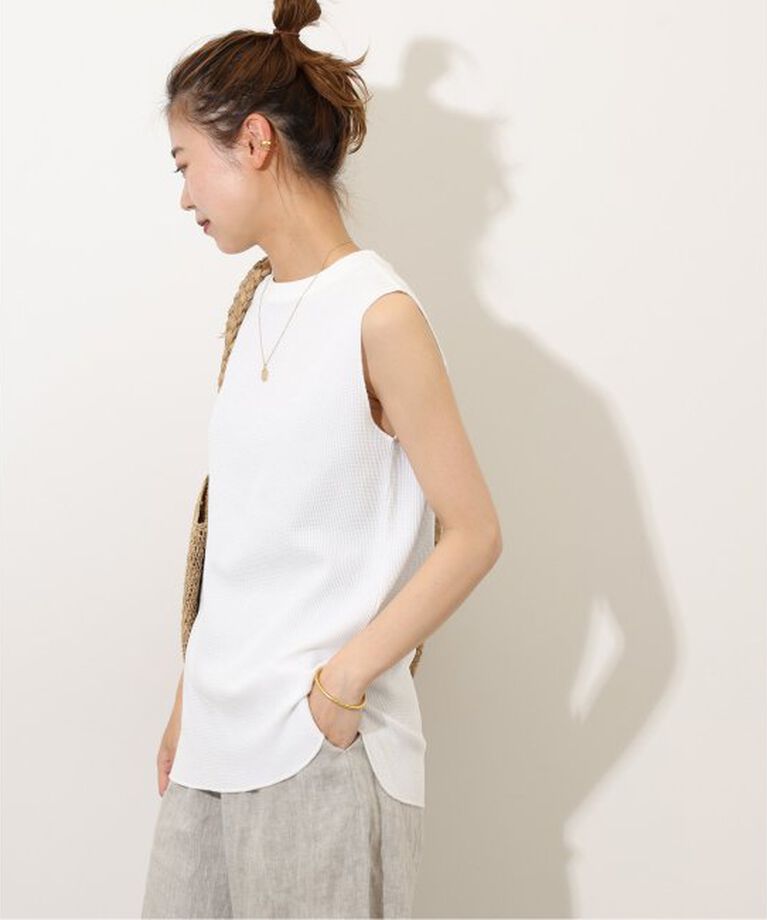 JOURNAL STANDARD relume「《追加3》TCワッフルノースリーブ」|Tシャツ・カットソー|