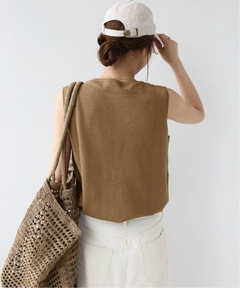 JOURNAL STANDARD relume「《追加3》TCワッフルノースリーブ」|Tシャツ・カットソー|