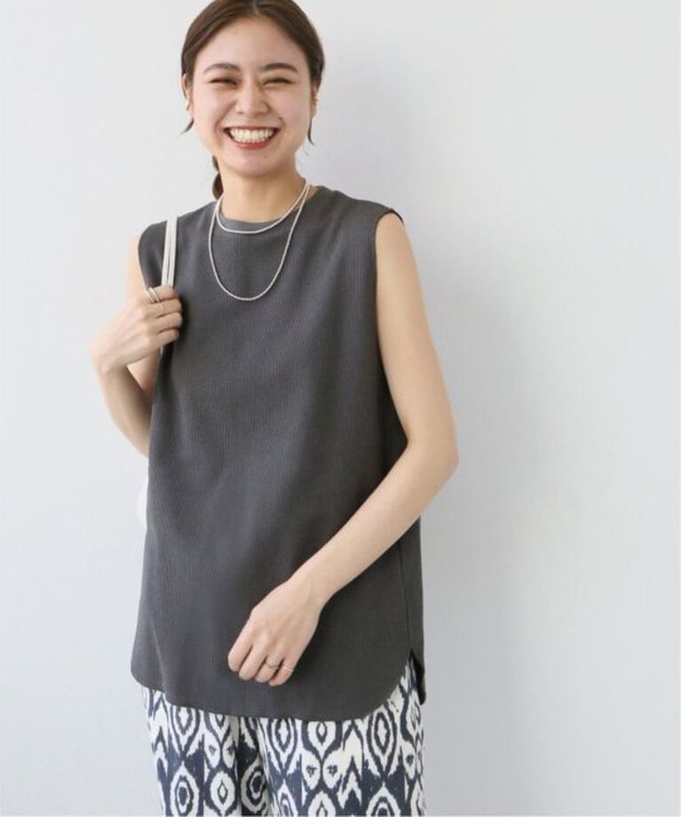 JOURNAL STANDARD relume「《追加3》TCワッフルノースリーブ」|Tシャツ・カットソー|グレー