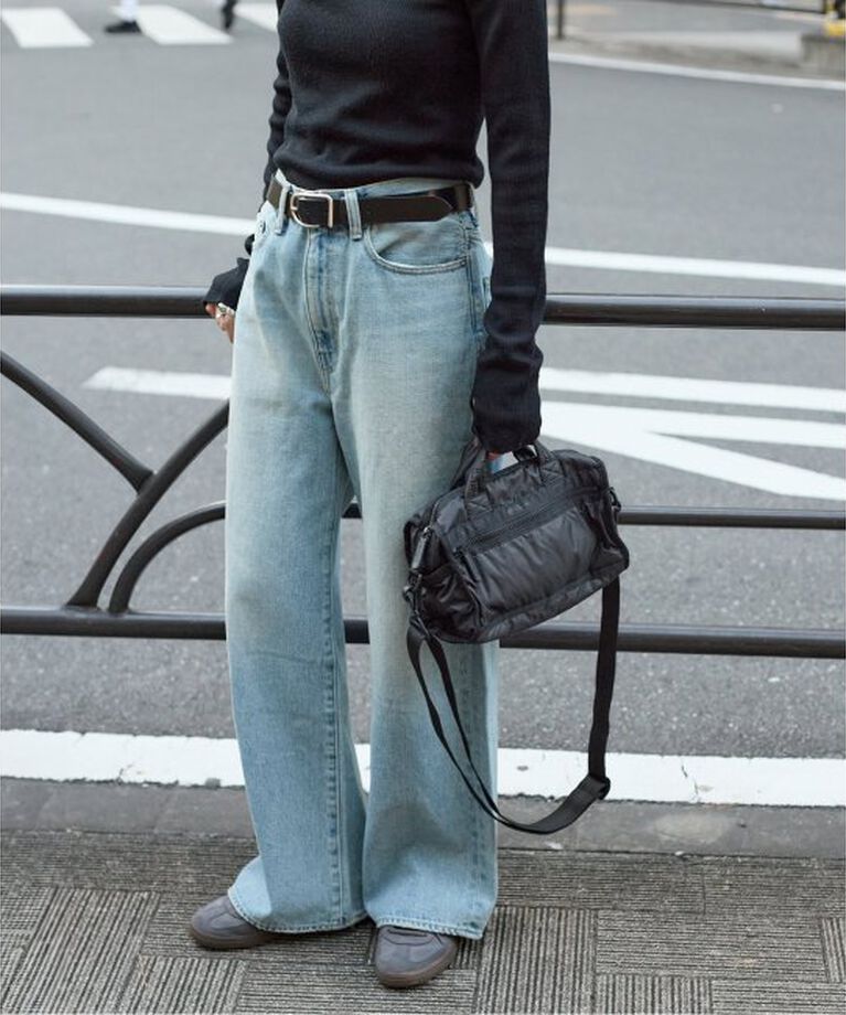 JOURNAL STANDARD「《追加2》12.5ozルーズデニムパンツ」|デニム|ブルー