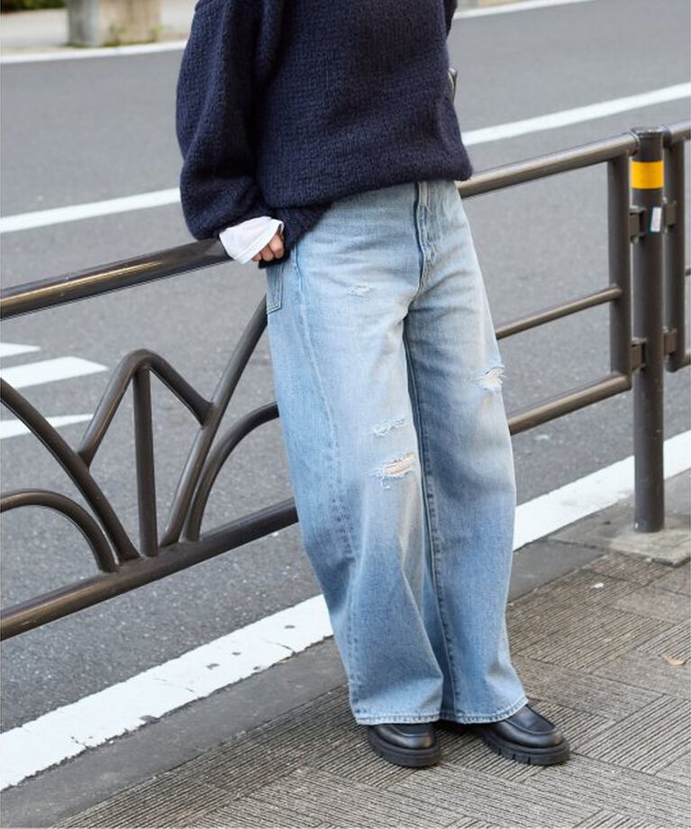 JOURNAL STANDARD「《追加2》12.5ozルーズデニムパンツ」|デニム|