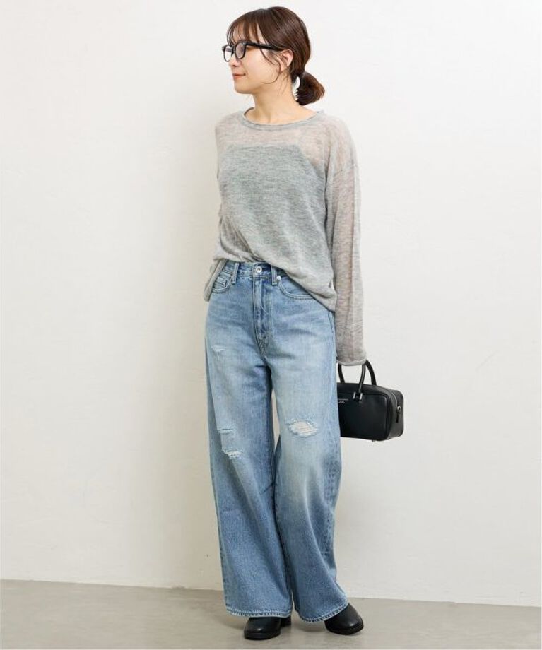JOURNAL STANDARD「《追加2》12.5ozルーズデニムパンツ」|デニム|