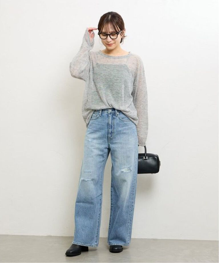 JOURNAL STANDARD「《追加2》12.5ozルーズデニムパンツ」|デニム|