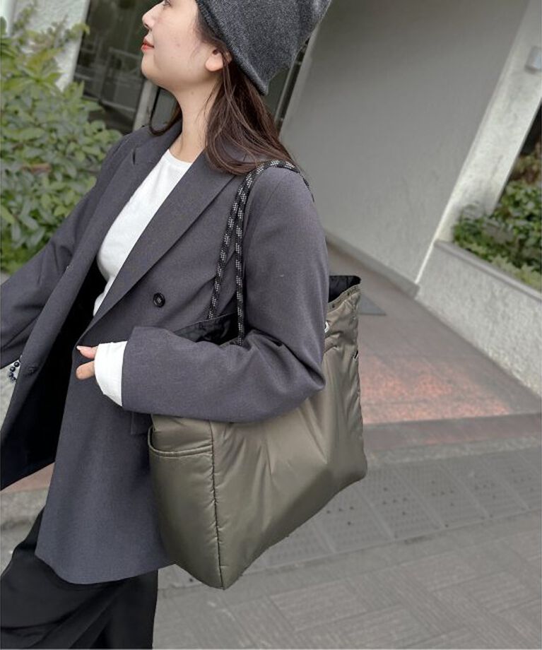 JOURNAL STANDARD「別注【LeSportsac×JOURNAL STANDARD】 Ex large 2way tote」|トートバッグ|カーキ