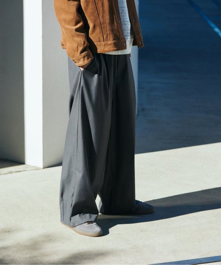 JOURNAL STANDARD「TR モダンワイドスラックス」|スラックス|