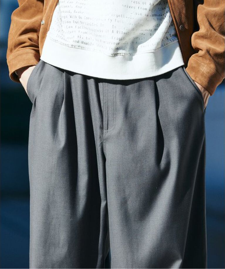 JOURNAL STANDARD「TR モダンワイドスラックス」|スラックス|