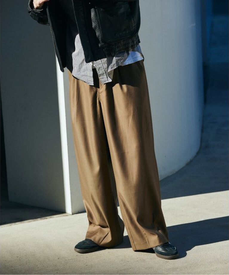 JOURNAL STANDARD「TR モダンワイドスラックス」|スラックス|