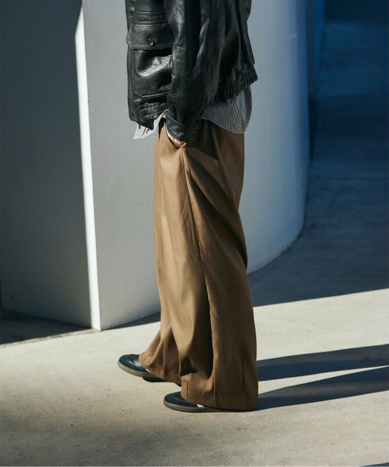 JOURNAL STANDARD「TR モダンワイドスラックス」|スラックス|