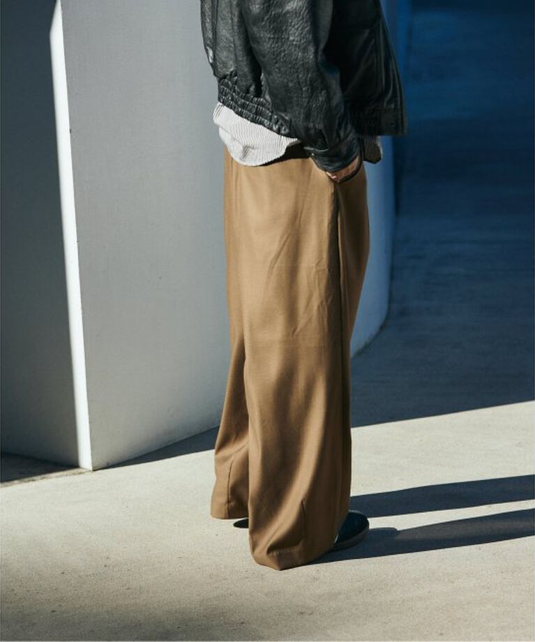 JOURNAL STANDARD「TR モダンワイドスラックス」|スラックス|