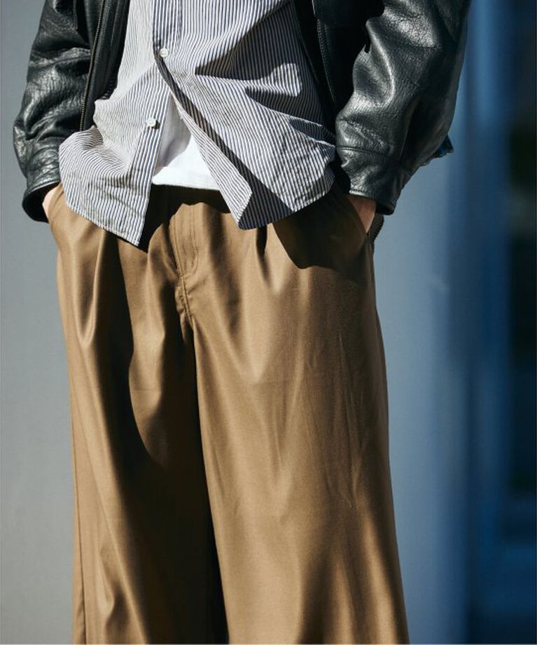 JOURNAL STANDARD「TR モダンワイドスラックス」|スラックス|