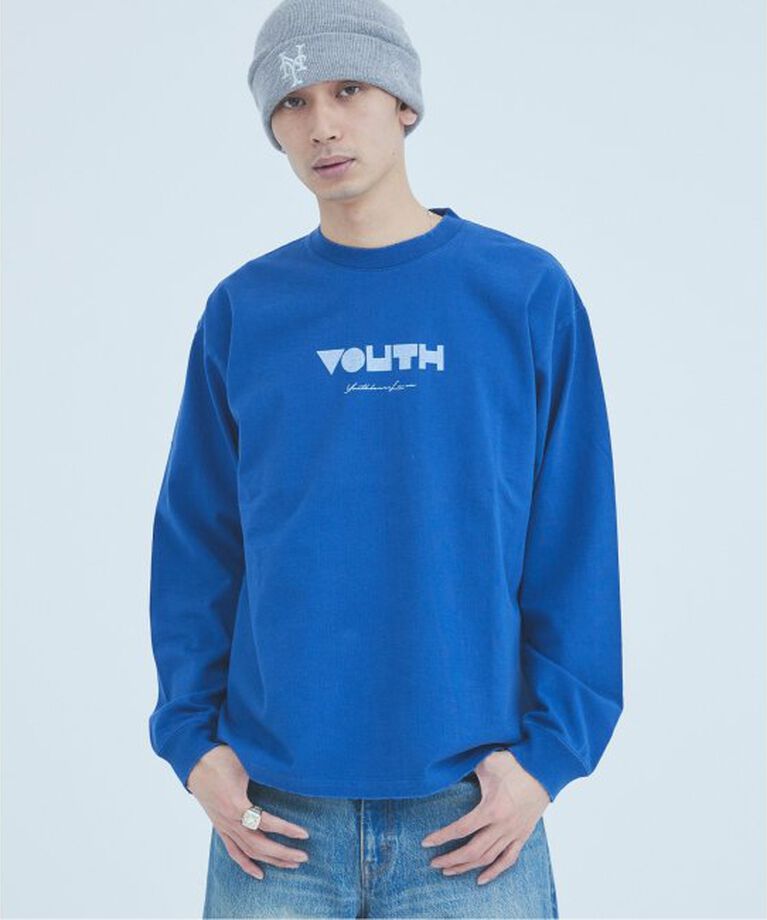 JOURNAL STANDARD「YOUTHLESS / ユースレス L/S Tシャツ」|Tシャツ・カットソー|ブルー