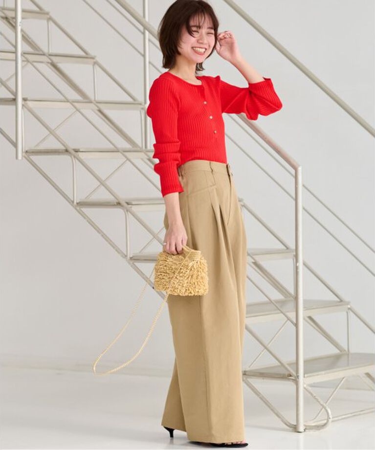 JOURNAL STANDARD relume「《追加》2タックワイドパンツ」|チノ|