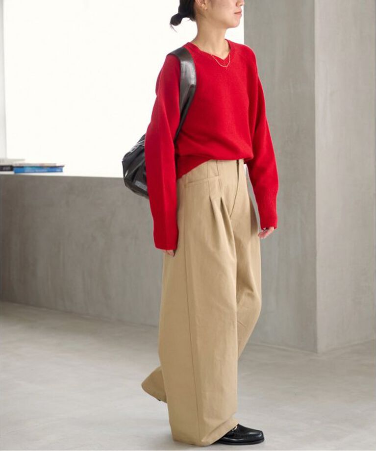 JOURNAL STANDARD relume「《追加》2タックワイドパンツ」|チノ|