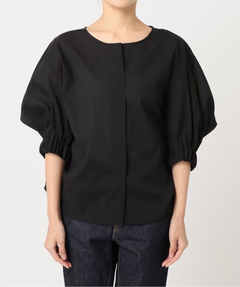 journal standard L'essage「オーガンジーニュアンスノーカラーシャツ」|シャツ・ブラウス|