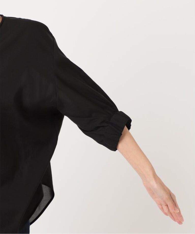 journal standard L'essage「オーガンジーニュアンスノーカラーシャツ」|シャツ・ブラウス|