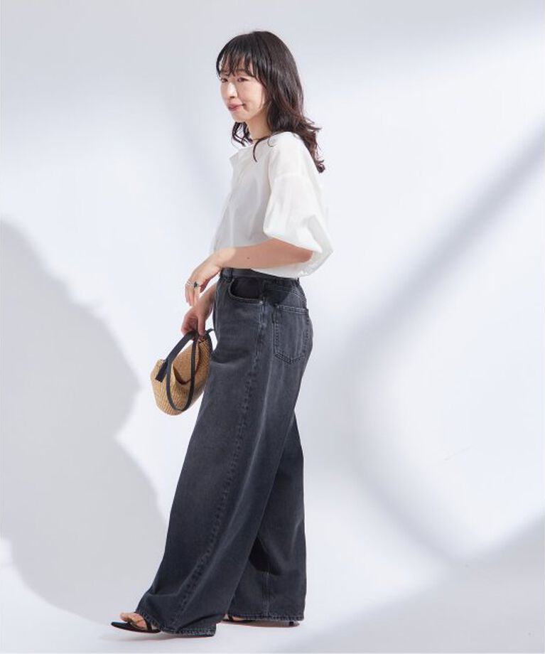 journal standard L'essage「オーガンジーニュアンスノーカラーシャツ」|シャツ・ブラウス|