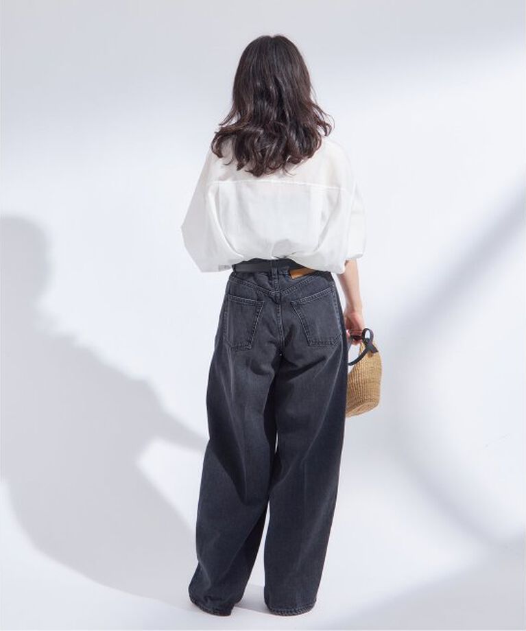 journal standard L'essage「オーガンジーニュアンスノーカラーシャツ」|シャツ・ブラウス|