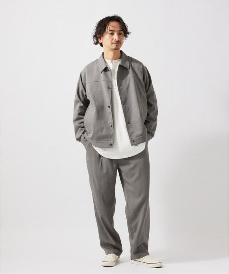 JOURNAL STANDARD relume「サイドメランジ コンフォートトラッカージャケット（セットアップ着用可）」|その他|