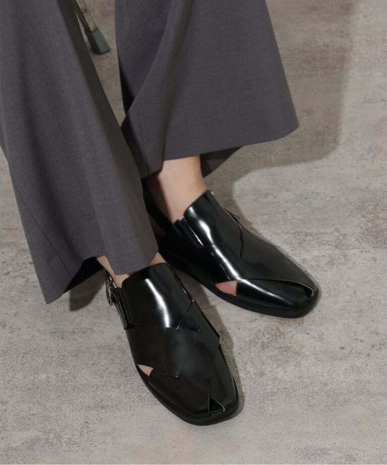 JOURNAL STANDARD relume「【VELETTO/ヴェレット】 スクエアトゥストラップサンダル」|サンダル|